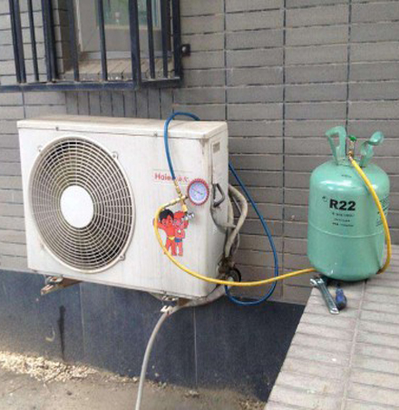 平度空调加氟